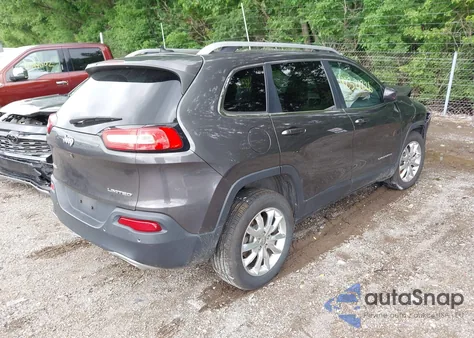 2015 Jeep Cherokee Limited z USA, uszkodzony, nr VIN 1C4PJMDS0FW699585